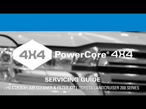 How to Service Donaldson PowerCore® 4x4 XLC200K Air Cleaner & Filter Kit
