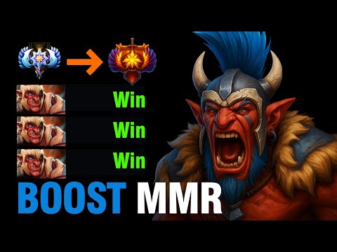 NEW META Troll Warlord (7.39e) — Immortal Easy Carry — How To Raise Winrate