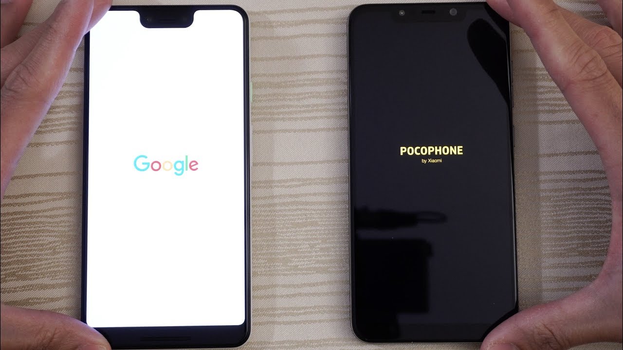 Google Pixel 3 XL vs Pocophone F1 - Speed Test!