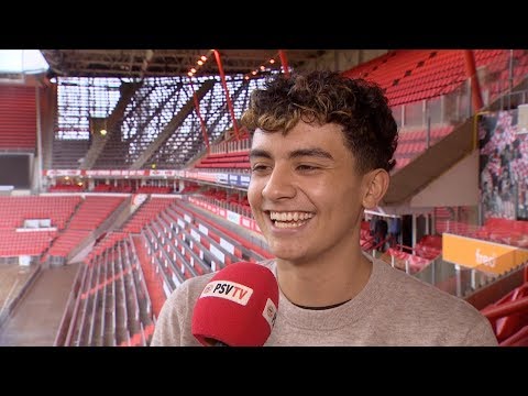 Richard Ledezma tekent in Eindhoven