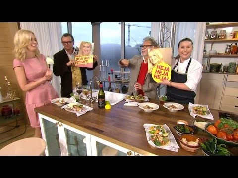 Här gör Steffo en affischkupp inför Let's dance - Nyhetsmorgon (TV4)