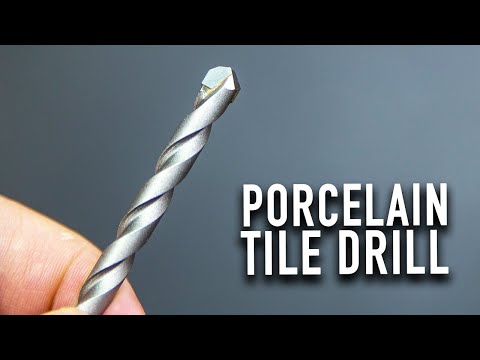 EASY Drill through Porcelain Tiles | Xtorque Platinum Cushion Bits
