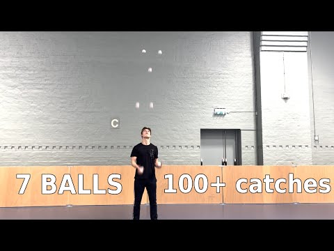 7 BALL JUGGLING (100+ catches)