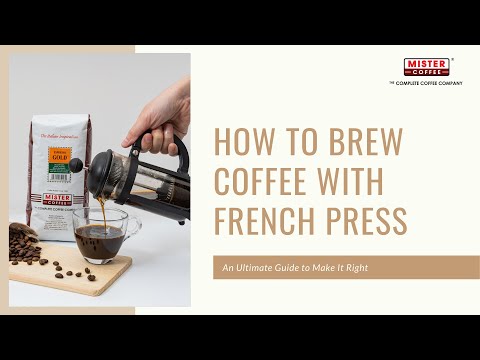 [Mister Coffee] How To Use French Press With Ground Coffee