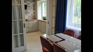 Неоклассическая угловая серая кухня Проект 150 фото 10