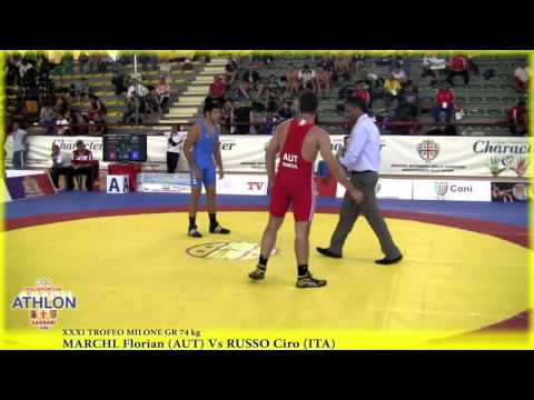 RIPESCAGGIO GR 74 Kg MARCHL Florian AUT Vs RUSSO Ciro ITA