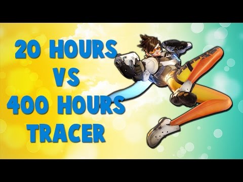20 Hours Vs 400 Hours - Tracer Experience - Overwatch