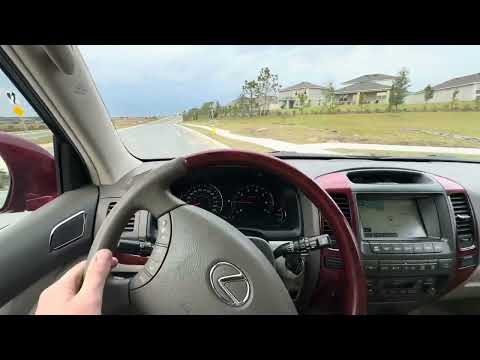 2008 GX 470 driving