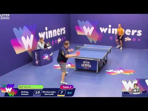 WINners CUP table 2  24.11 Boklag Roman - Shinkarenko Gennadii 18:30