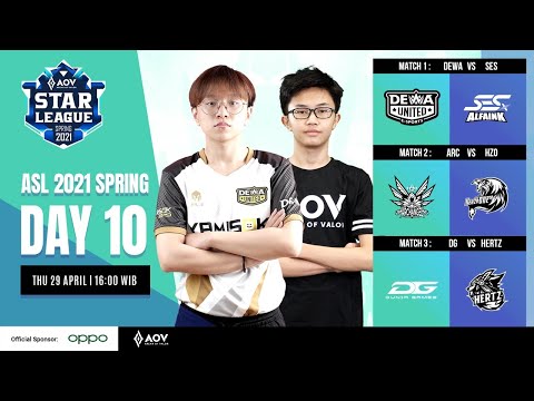 ASL 2021 Spring W4D10 - Garena AOV Indonesia