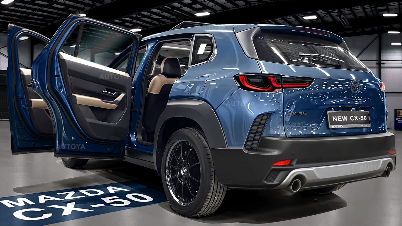2026 Mazda CX-50 Arrives From Behind the Digital Curtain for an Inside ...
