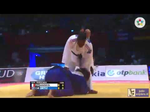 Judo 2014 Grand Prix Havana: Andeol (FRA) - Ortiz (CUB) [+78kg] bronze