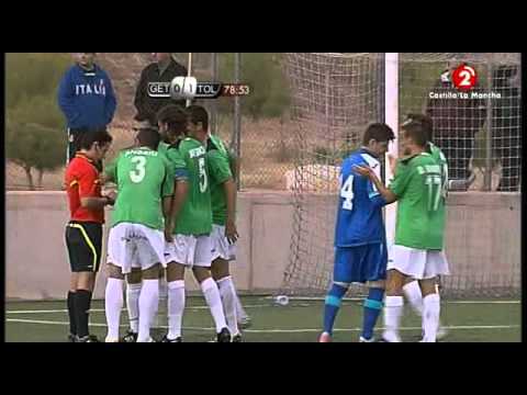 Expulsión Amores (Getafe B 1 - CD Toledo 1)