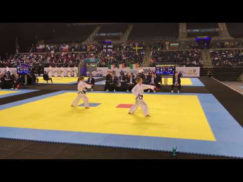 Sofia Manz (FIN) v Anna Tishchenko (RUS) - Female III Dan Pattern Final