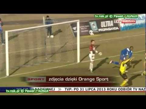 tv.nsk.pl 2012-03-31 Wisła Płock - Ruch Radzionków 2-0 (0-0) bramki relacja