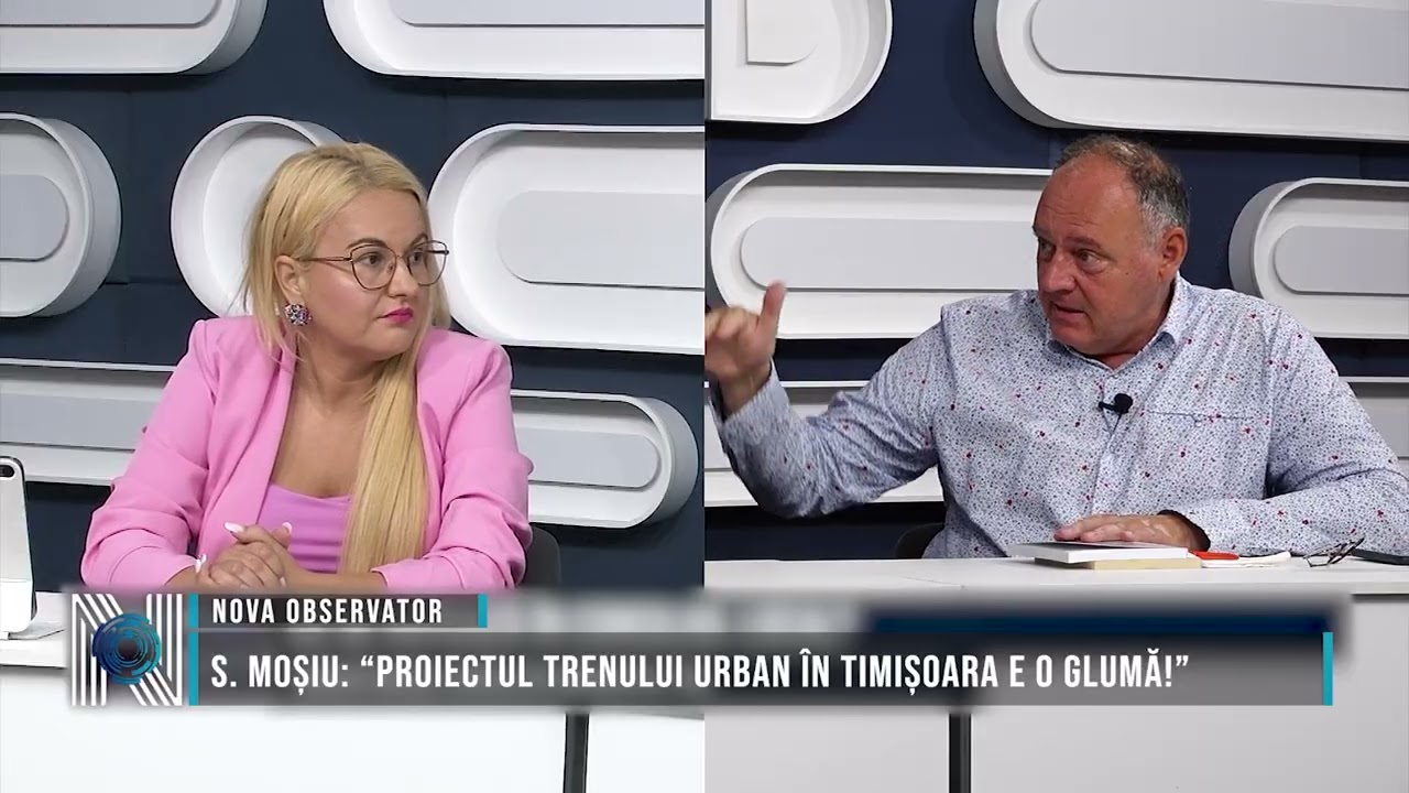 S. Moșiu: “Proiectul trenului urban în Timișoara e o glumă!”
