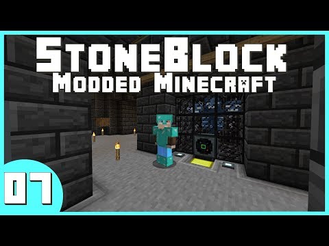 StoneBlock #7 - Automatic Wither Killer! (Modded Minecraft 1.12.2)