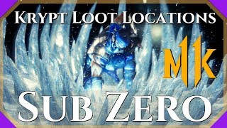 MK11 Krypt Sub Zero Loot Locations - Guaranteed for Sub Zero!