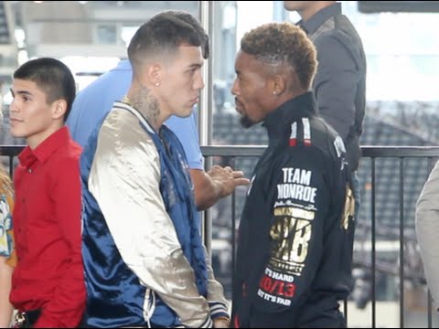 GABRIEL ROSADO v WILLIE MONROE JR - HEAD TO HEAD @ FINAL PRESS CONFERENCE (FACE OFF VIDEO)