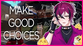 [HORROR & FUNNY TIME!] MAKE GOOD CHOICES【NIJISANJI EN | Doppio Dropscythe】