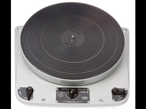 Garrard 301 Hammertone Turntable Serial No 12457 Overview and Play Test