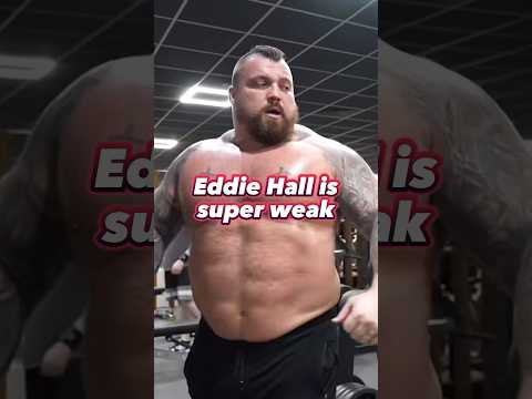 Eddie Hall is WEAK #gym #bodybuilding #fitness #fitnessshorts #workout #weightlifting #motivation