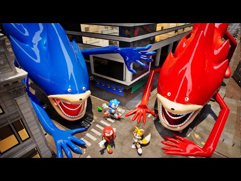 THE SONIC TAPES - SHIN SONIC (Monster Shin Sonic) 3D Animation !!!