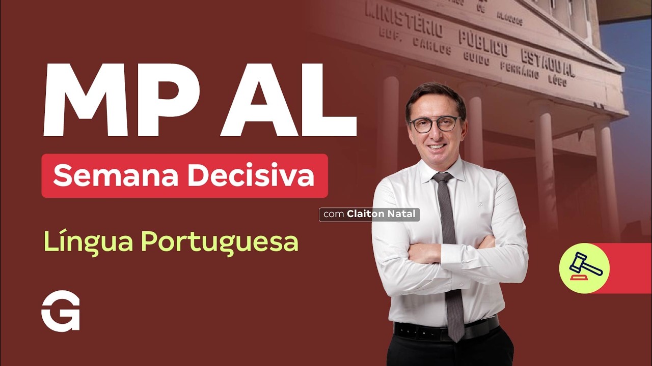 Concurso MP AL | Semana Decisiva: Língua Portuguesa
