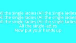 lyrics to single ladies by kidz bop kids