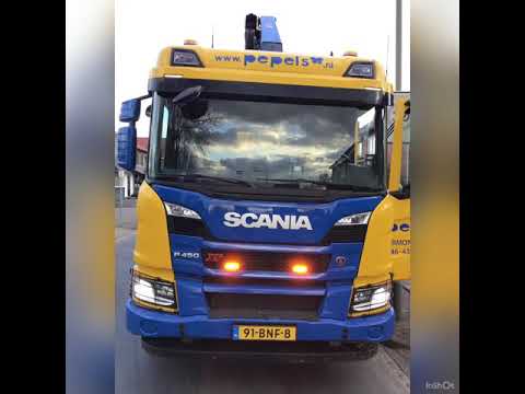 De Scania p450 van pepels urmond