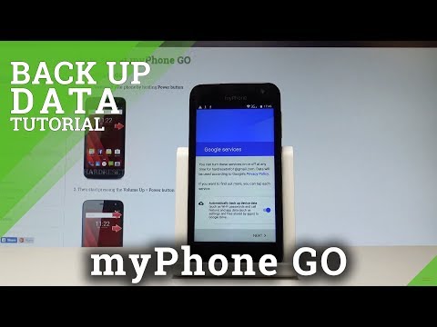 How to Back Up Data in myPhone GO - Enable Google Backup |HardReset.Info