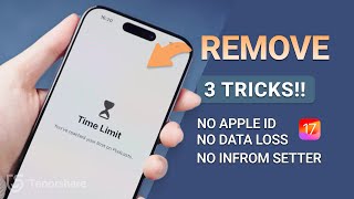 How to Remove Screen Time Passcode on iPhone without Apple ID 2024 | iOS 17 Supported!