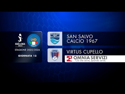 Abruzzo Excellence | Matchday 13: San Salvo - Virtus Cupello (0-1)