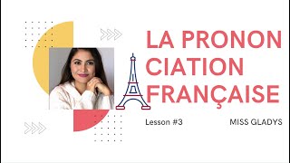 🇫🇷FRENCH PRONUNCIATION vowels and basic words - Lesson 3
