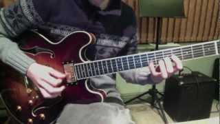 My Funny Valentine - Jim Hall Solo Transcription (Eastman T186MX, Polytone Minibrute II)