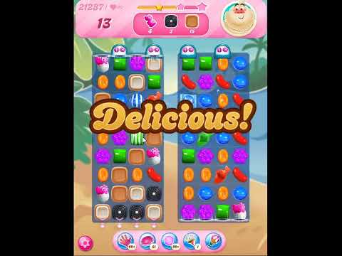 Candy Crush Saga Level 21287 - NO BOOSTERS | SKILLGAMING ✅