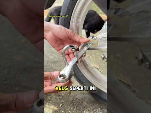 Trik keamanan pakai kunci kurung #modifikasi #otomotif #tipsandtricks #trik #tips #shorts #gembok