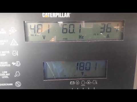 Caterpillar 3406 300kW Load Test