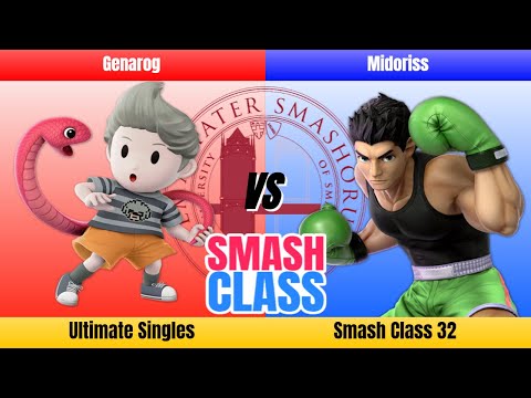 Smash Class 32 - Genarog (Lucas) vs Midoriss (Little Mac) - WSF
