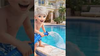 ESVAZIARAM A PISCINA DELA!! #desenho #animação #desenhoanimado