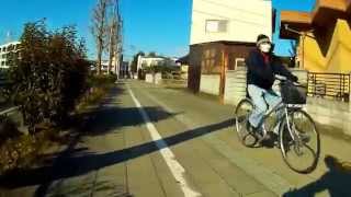preview picture of video '655. Minamikoizumi and Bunkamachi in Sendai City - Japan seen from my bicycle'