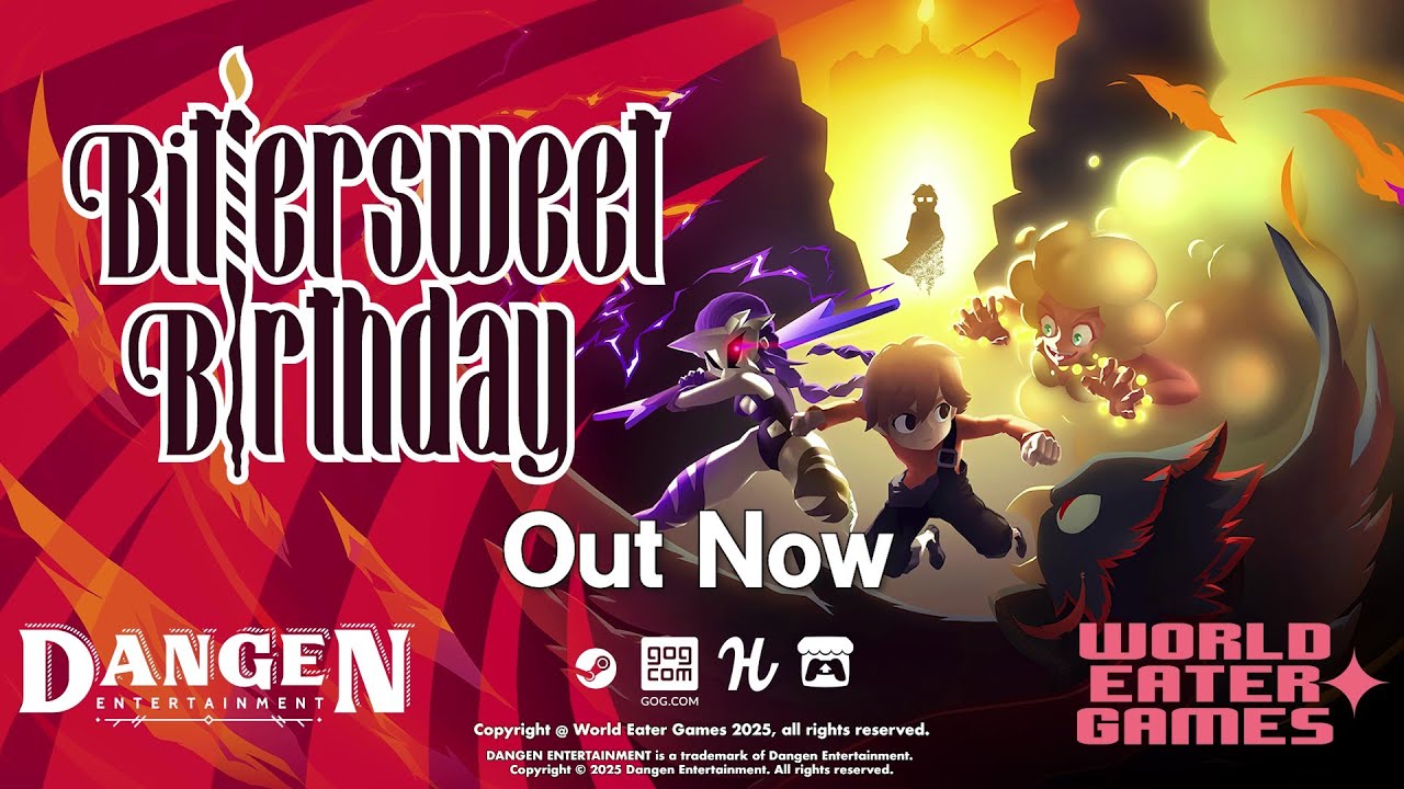 Boss fight-only action adventure, Bittersweet Birthday, OUT NOW on Steam!