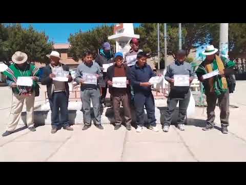 Oruro provincia Sebastián Pagador, municipio Huari C 31  VOTO NULO