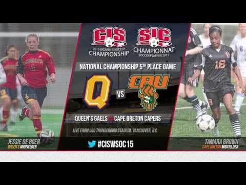 Championnat de soccer féminin de SIC 2015: Queens vs Cape Breton thumbnail