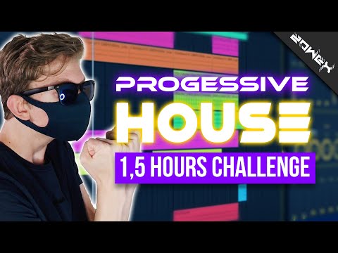 I Made A PROGRESSIVE HOUSE Track From Scratch In 1,5 Hours!!!