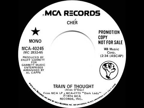 1974 Cher - Train Of Thought (mono radio promo 45)