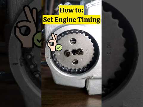 How to set engine ignition timing in 100cc Hero Splendor Plus and CD100