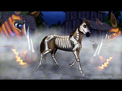 Turning Spirit into a Halloween Horse - Star Stable Speed Edit