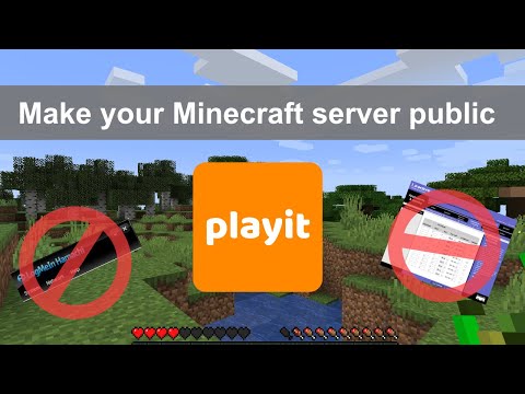 How to make your minecraft server public, free no port forwarding