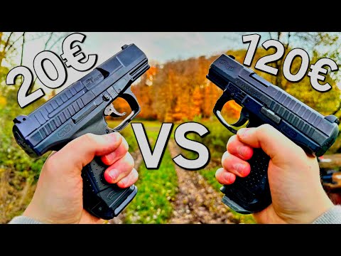 Airsoft vs Co2-Pistole